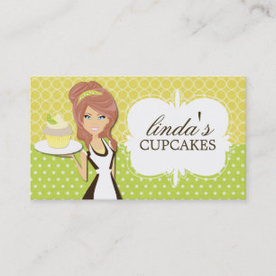 Cupcake Lady Business Cards