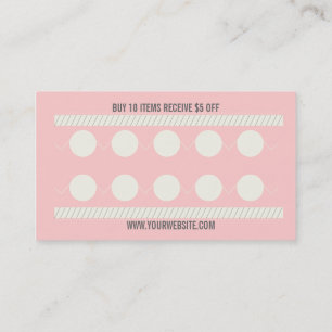 Cupcake Loyalty Business Card