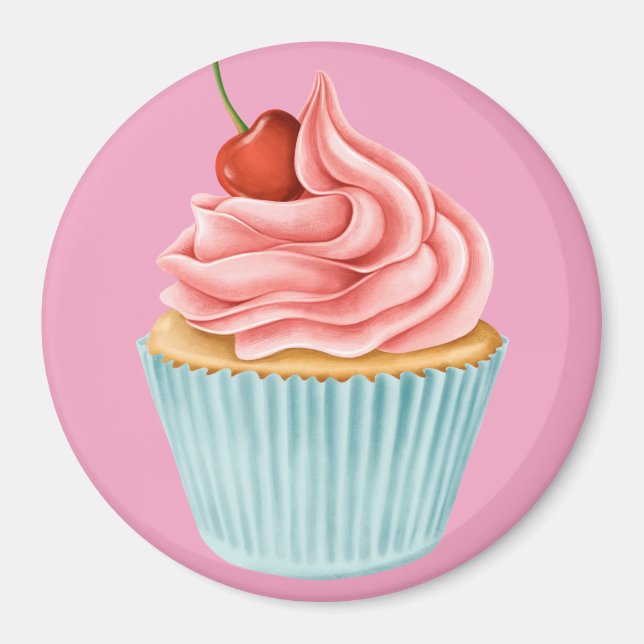 Cupcake Magnet (Front)