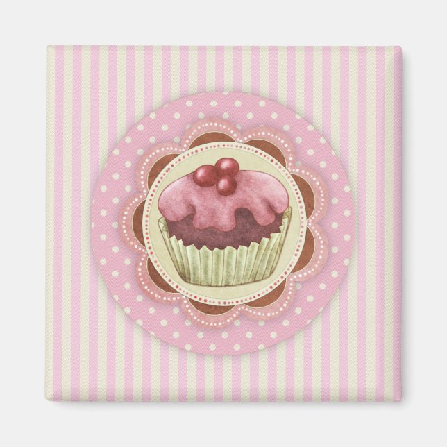 Cupcake Magnet (Front)