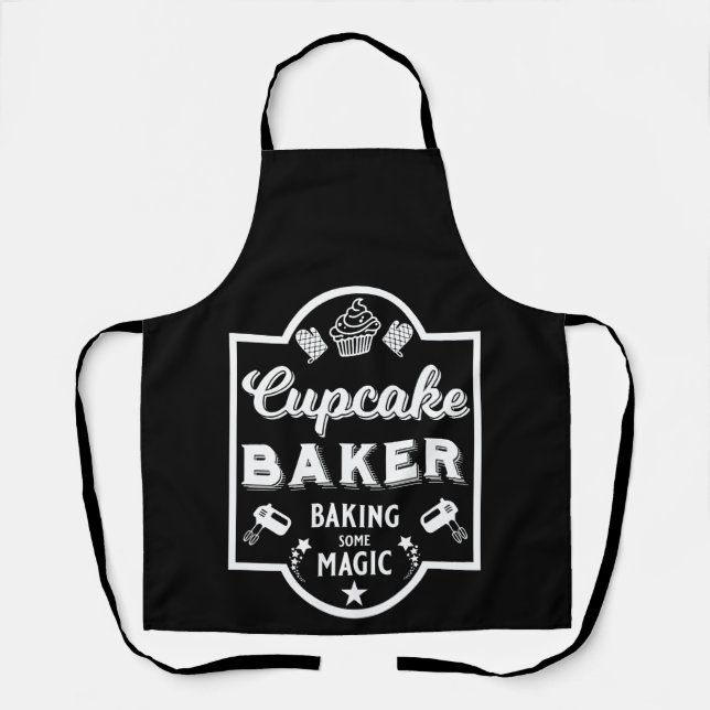Cupcake Master Baker Apron (Front)
