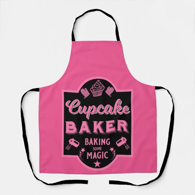 Cupcake Master Baker Apron (Front)