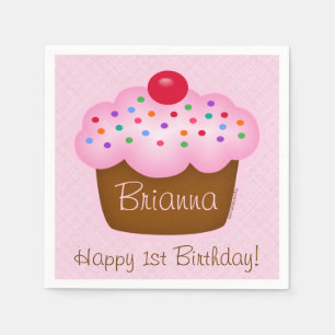 Cupcake Napkin