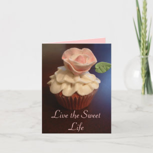 Cupcake Note Card