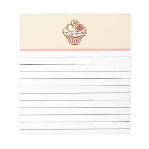 Cupcake Notepad