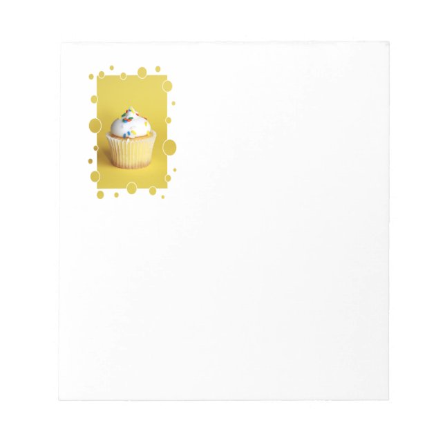 Cupcake Notepad (Front)
