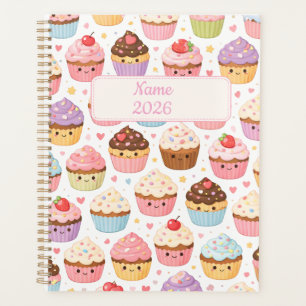 Cupcake Parade Customizable Planner