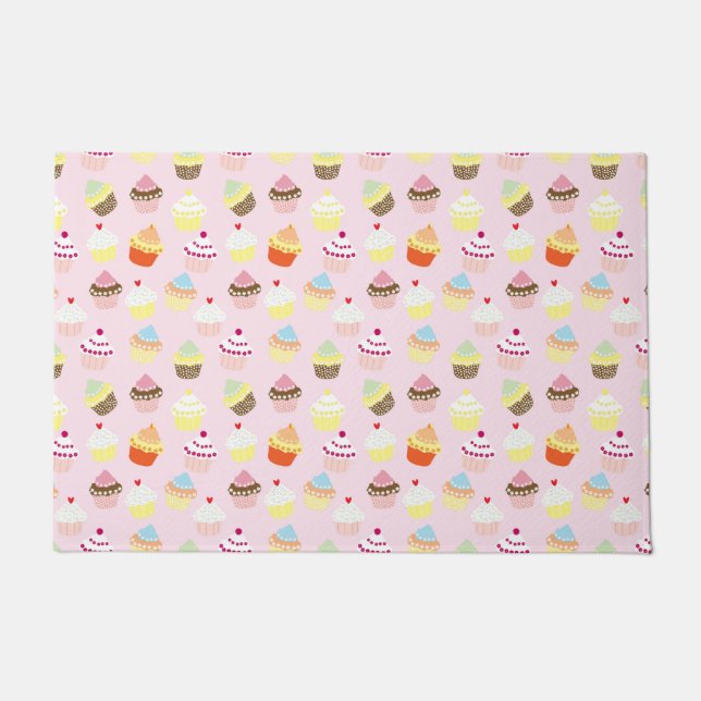 Cupcake Party Doormat (Front)
