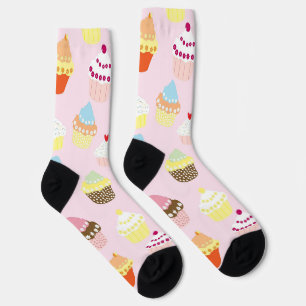 Cupcake Party Socks