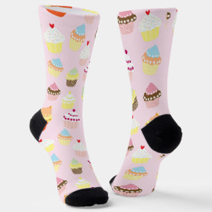 Cupcake Party Socks #2