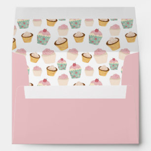 Cupcake Pattern Envelope