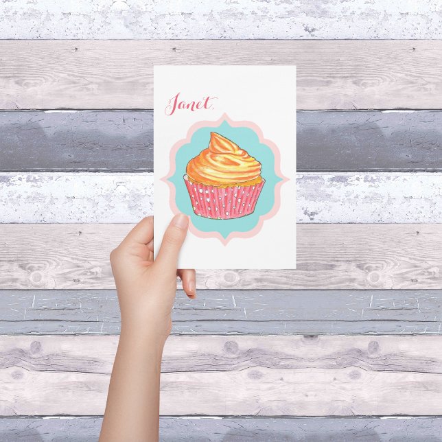 Cupcake Personalised Friendship Card (Creator Uploaded)