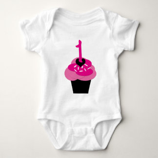 Cupcake Personalised Shirt First Birthday