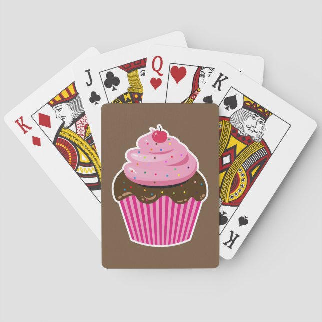 Cupcake Playing Cards (Back)