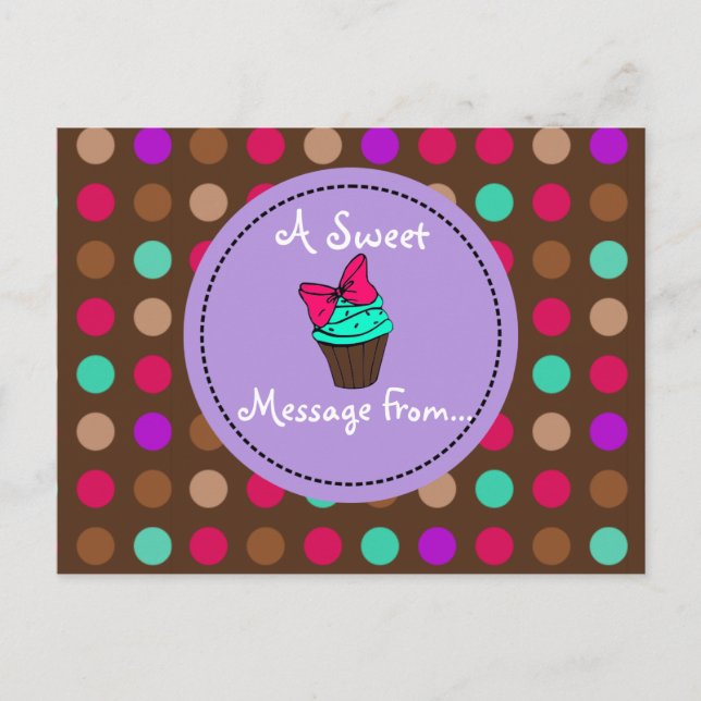 Cupcake Postcard (Front)