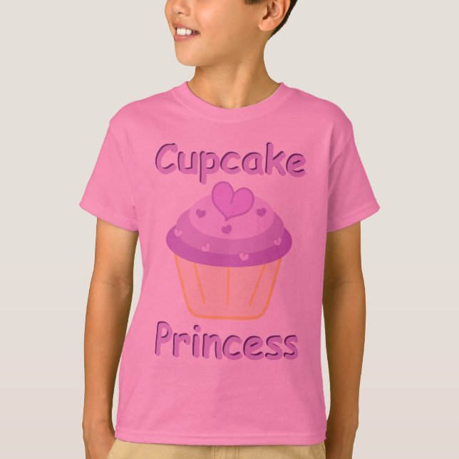Cupcake Princess T-Shirt (Front)