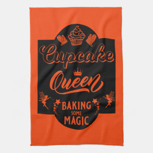 Cupcake Queen Tea Towel