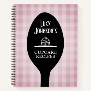 Cupcake Recipes Notebook