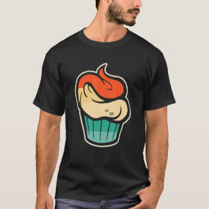 Cupcake Retro Style Vintage Cupcake T-Shirt