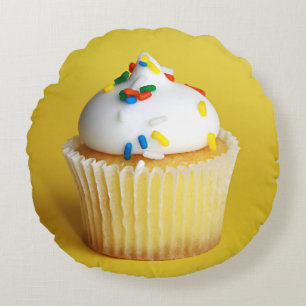 Cupcake Round Pillow