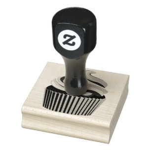 Cupcake Rubber Stamp by Warrior_Wares_Inc