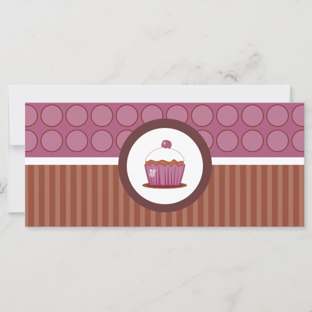 Cupcake Shop or Bakery Gift Certificates (Front)