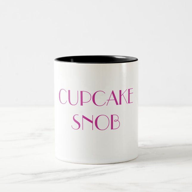 CUPCAKE SNOB Mug (Center)