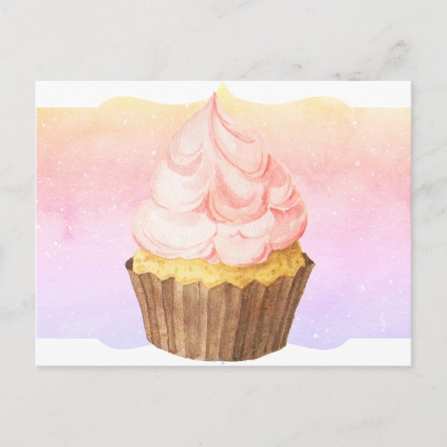 Cupcake Solo Postcard (Front)