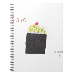 CUPCAKE SPIRAL NOTEBOOK