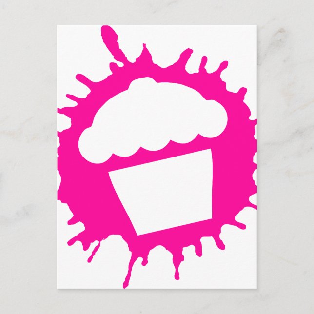 cupcake splatz postcard (Front)