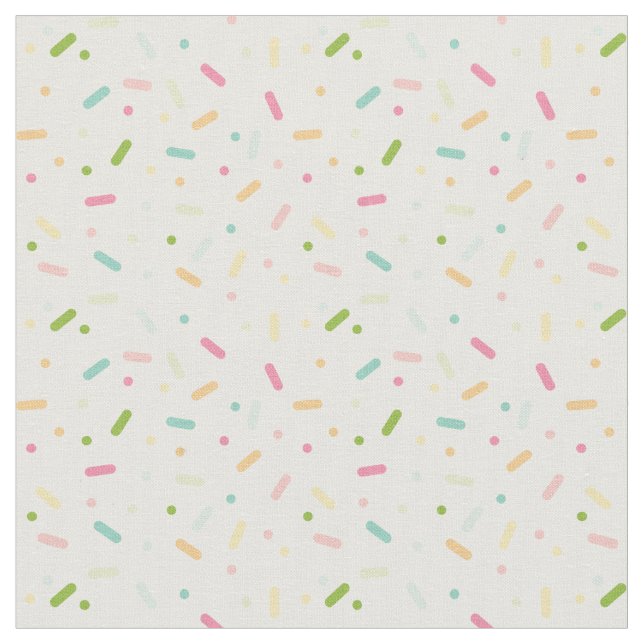 Cupcake Sprinkles Fabric (Close Up)