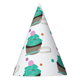 Cupcake Sprinkles Party Hat