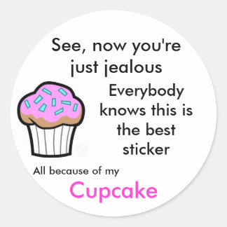 Cupcake Sticker