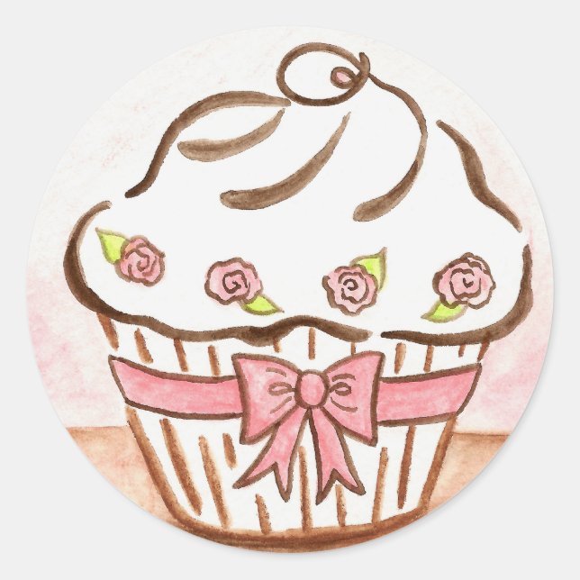 Cupcake Sticker (Front)