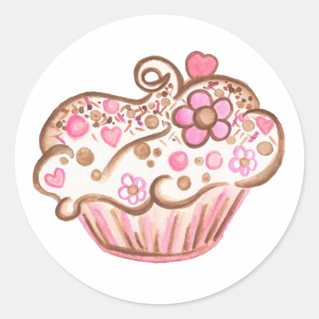 Cupcake Sticker (Front)