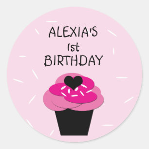 Cupcake Sticker