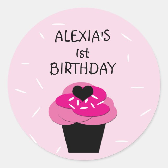 Cupcake Sticker (Front)