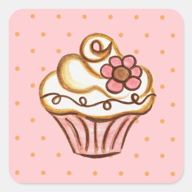 Cupcake Stickers (Front)