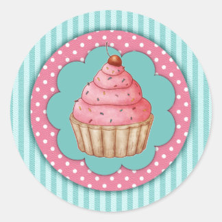Cupcake Stickers