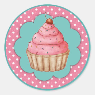 Cupcake Stickers