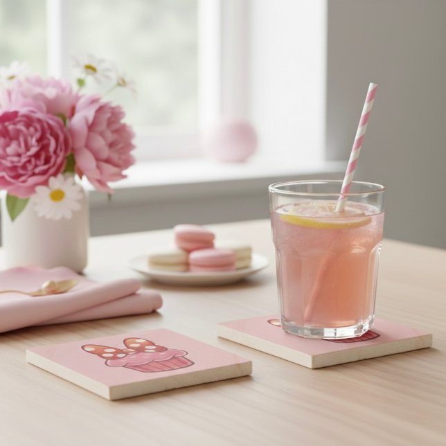Cupcake Stone Coaster (Creator Uploaded)