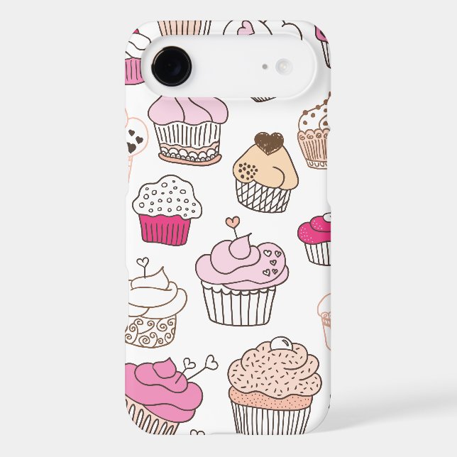 Cupcake sweet candy cake pattern Case-Mate iPhone case (Back)