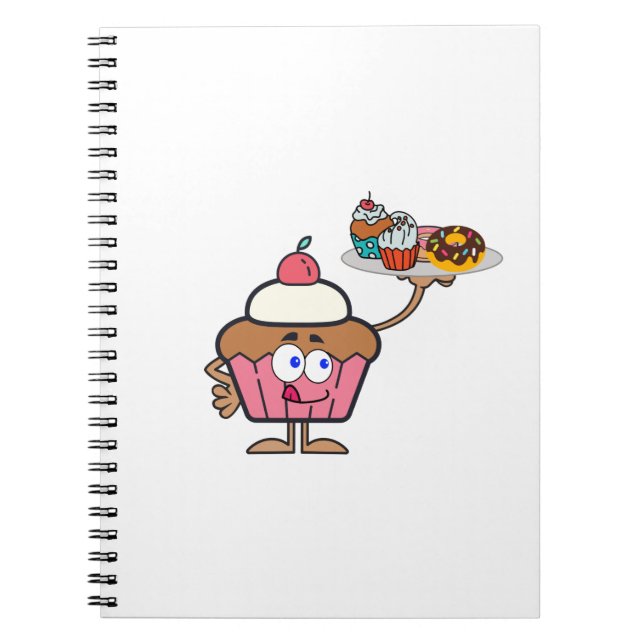 Cupcake Sweets Your Day Notebook (Front)