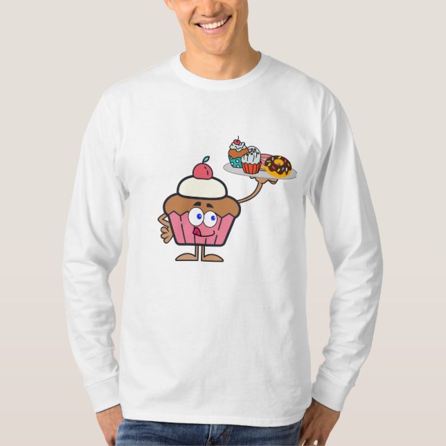 Cupcake Sweets Your Day T-Shirt (Front)