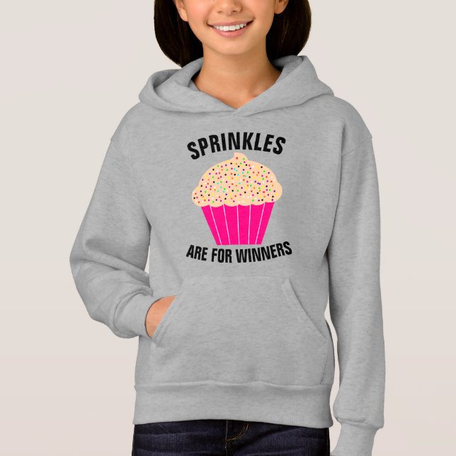 Cupcake T-Shirts, SPRINKLES ARE FOR WINNERS (Front)