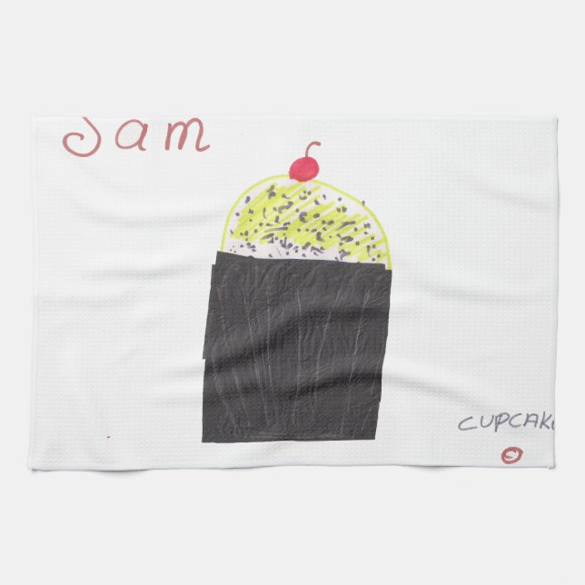 CUPCAKE TEA TOWEL (Horizontal)
