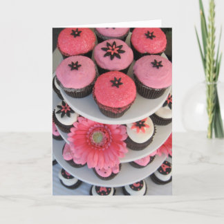Cupcake Thank You Card