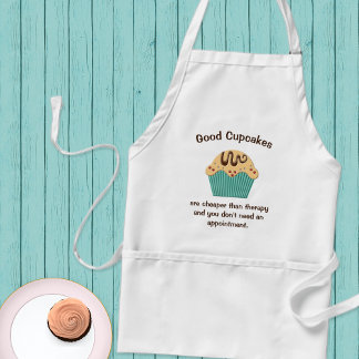 Cupcake Therapy Standard Apron