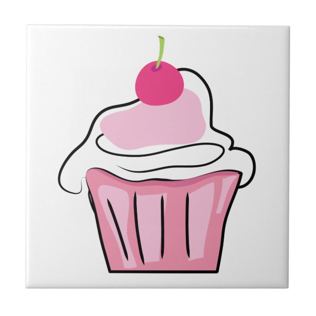 Cupcake Tile (Front)