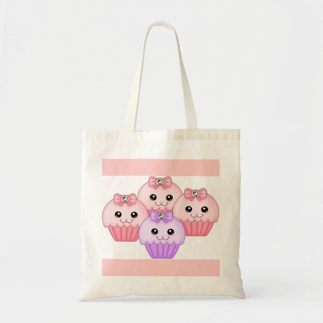 Cupcake Tote Bag (Front)